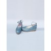 Glittering Sequins Blue Princess Shoes Lolita High Heel Shoes