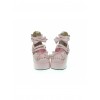 Pink 2.8" Heel High Gorgeous Synthetic Leather Round Toe Bow Decoration Platform Lady Lolita Shoes