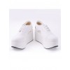 White 3.1" Heel High Romatic Suede Point Toe Cross Straps Platform Women Lolita Shoes