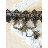 Black Lace Retro Punk Lolita Bracelet And Ring Set