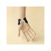 Classic Black Lace Handmade Lolita Wrist Strap