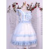 Sweet Tea Tale Series Ruffle Sweet Lolita Little Flying Sleeve Dress