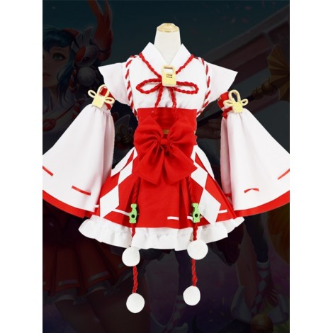 Game Character Cosplay Costumes Sweet Lolita Improved Kimono