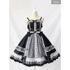 Margaret's Afternoon Tea Series Plaids Splice-color Bowknot Sweet Lolita Sling Dress