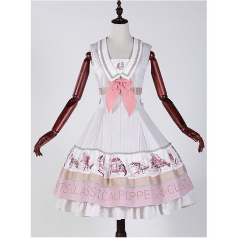 Classical puppets Muscle Aquarium generated color lolita JSK