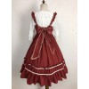 Black Elegant Bowknot Classic Lolita Sling Dress