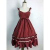 Black Elegant Bowknot Classic Lolita Sling Dress