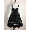 Black Elegant Bowknot Classic Lolita Sling Dress