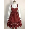 Black Elegant Bowknot Classic Lolita Sling Dress