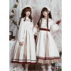 The Distant Letter Series Lapel Elegant Classic Lolita Autumn Winter Long Sleeve Dress