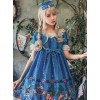 The Fairytale World Amusement Park Series OP Classic Lolita Short Sleeve Dress