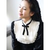 Black Cotton Classic Lolita Long Sleeve Dress