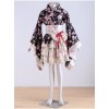 Japan Kawaii Lolita Sakura Kimono Dress Cosplay Costume