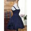 Ruffles Bind Strap Classic Lolita Sleeveless Dress