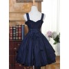 Ruffles Bind Strap Classic Lolita Sleeveless Dress