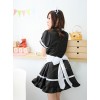 Short Sleeves Cute Maid Cosplay Costume