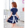 Short Sleeves Cute Maid Cosplay Costume