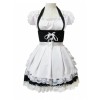 Short Sleeves Lace Sweet Cosplay Maid Costume