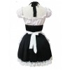 Short Sleeves Lace Sweet Cosplay Maid Costume