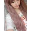 Brown Face Framing Long Curls Lolita Wig