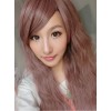 Brown Face Framing Long Curls Lolita Wig