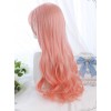 Peach Oolong Series Pink Long Curly Hair Sweet Lolita Wigs