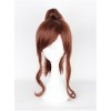 Sailor Moon Ponytail Brown Long Curly Cosplay Wig