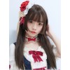 Dark Brown Long Straight Hair Lolita Wig