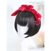 Hime Cut Short Straight Hair Lolita Wig