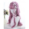 Pink Micro Curly Long Hair Lolita Wigs