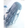 Mermaid's Tears Series Long Curly Hair Lolita Blue Wigs