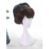 Rose And Flower Thorn Series Brown Short Wavy Hair Lolita Wigs