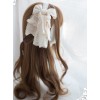 Brown Or Black Medium Length Curly Hair Lolita Wigs