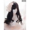 Brown Or Black Medium Length Curly Hair Lolita Wigs