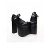 Gothic Queen Gothic Lolita Round-toe Super High Heel Shoes