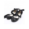 Lace Design Lolita Small Round Heel Round-toe High Heel Shoes