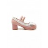 Pink High-heeled Bowknot Princess Shoes