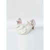 White Pearl Bowknot White Lolita High Heel Shoes