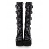 High Boots Embroidered Cross Super High Heel Punk Gothic Lolita Boots