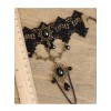 Gothic Retro Black Lolita Wrist Strap And Ring