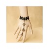 Romantic Black Lace Handmade Lolita Wrist Strap