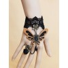 Sweet Black Lace Butterfly Girls Lolita Wrist Strap