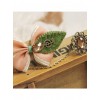 Tree Leaf Pink Bowknot Lolita Wrist Strap And Ring Set