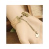 Tree Leaf Pink Bowknot Lolita Wrist Strap And Ring Set