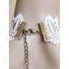 White Lace Alloy Vine Retro Pearl Lolita Wrist Strap