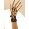 Punk Black Lace Retro Girls Lolita Wrist Strap