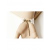 White Lace Bead Sweet Rose Lolita Wrist Strap