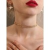 Champagne Concise Alloy Lolita Necklace