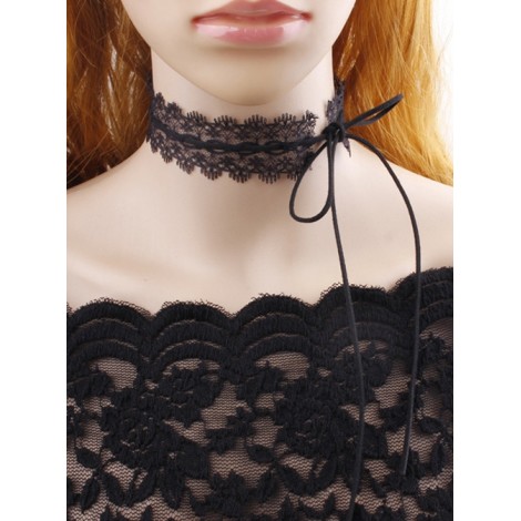 Classic Lace Girls Lolita Choker