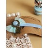 Cute Blue Bowknot Retro Butterfly Pendant Lolita Hairpin